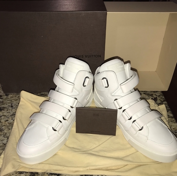 Louis Vuitton Boxing Sneaker Boots (White) US 10 - Picture 6 of 7